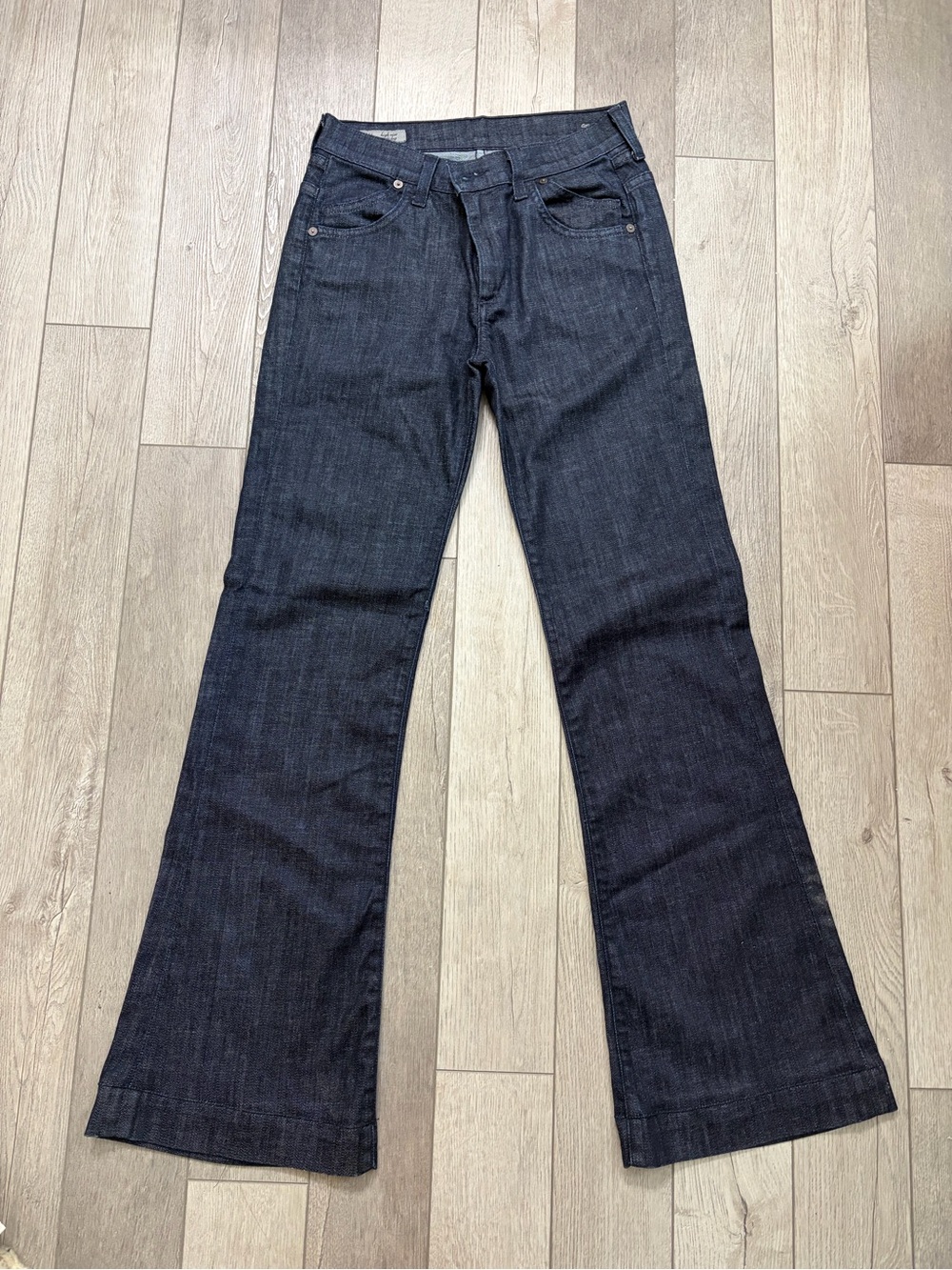 Citizens Of Humanity Dark Indigo Wide Leg Jeans Size 27